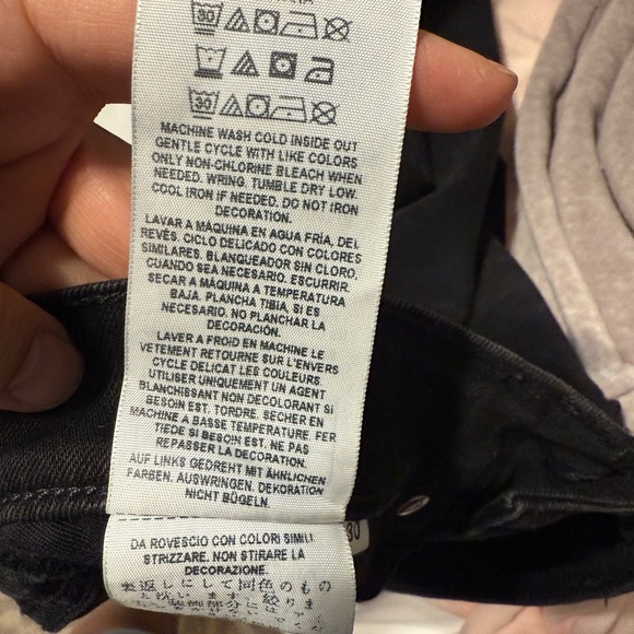 Guess Black Distressed Denim Jeans - Picture 7 of 8